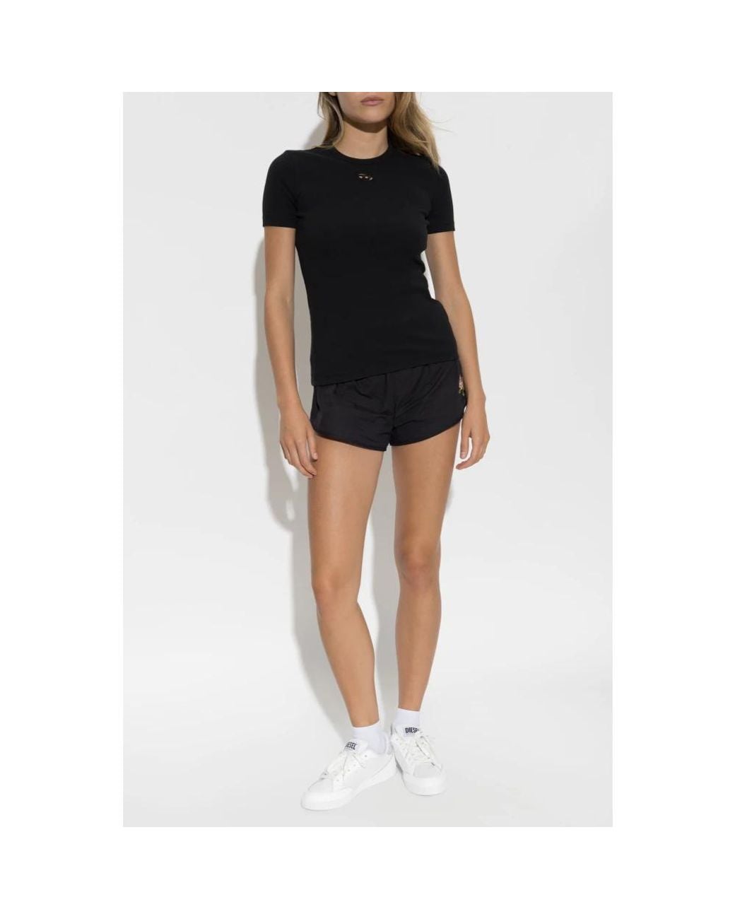 DIESEL Black T-Shirts