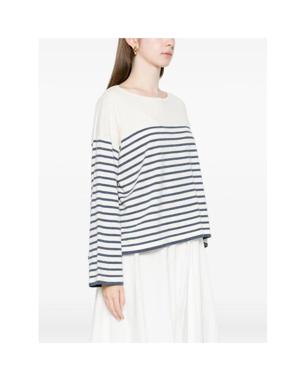 C.T.Plage White Long Sleeve T-Shirts