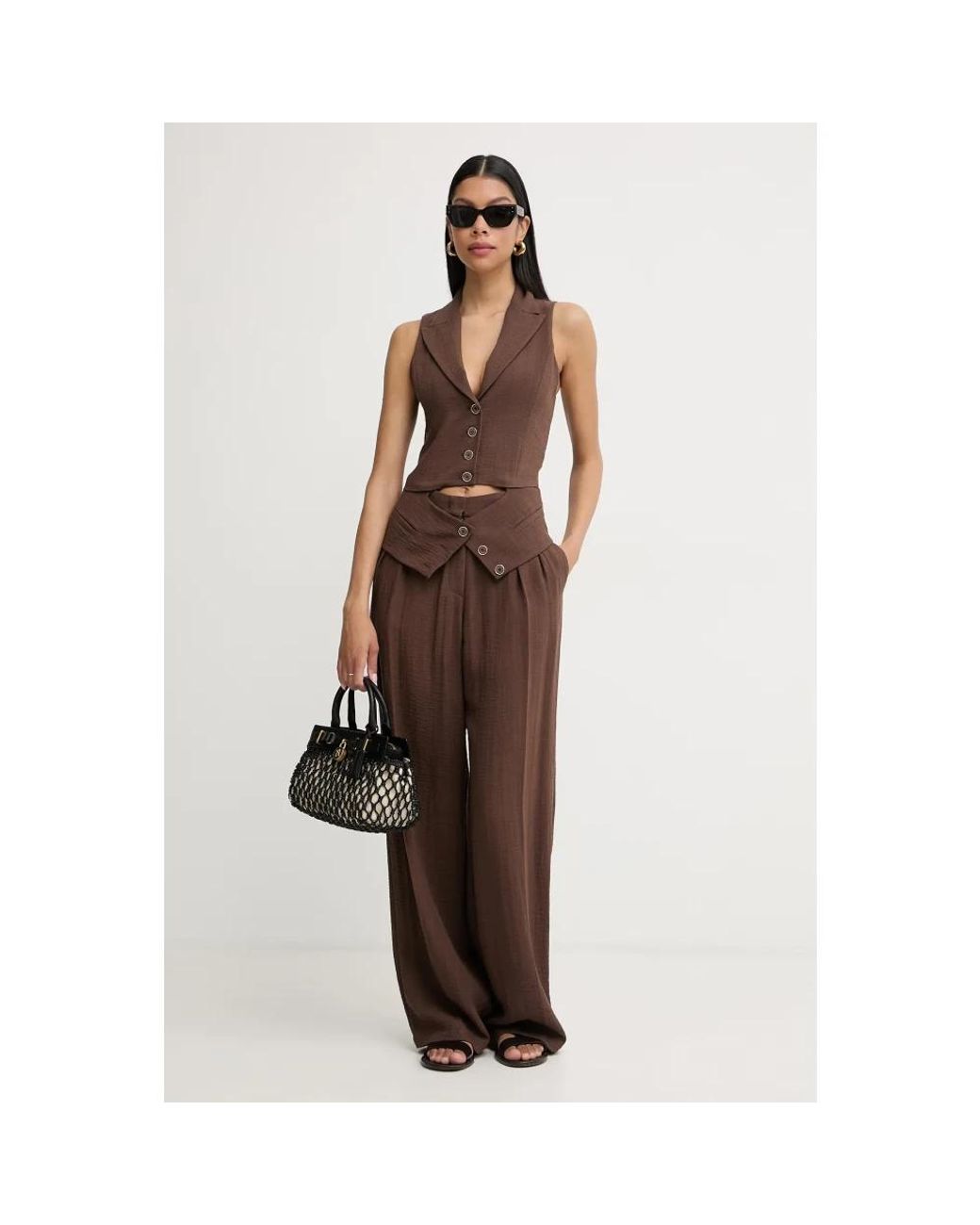 Vests SIMONA CORSELLINI de color Brown