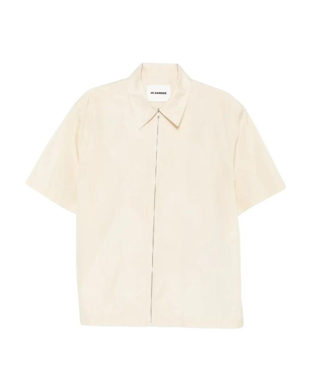 Jil Sander Natural Short Sleeve Shirts for men