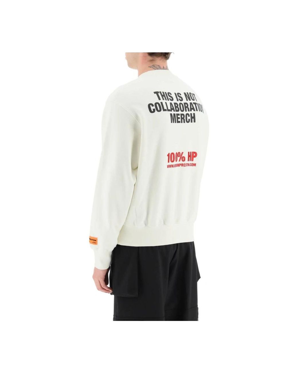 Heron Preston White Sweatshirts for men