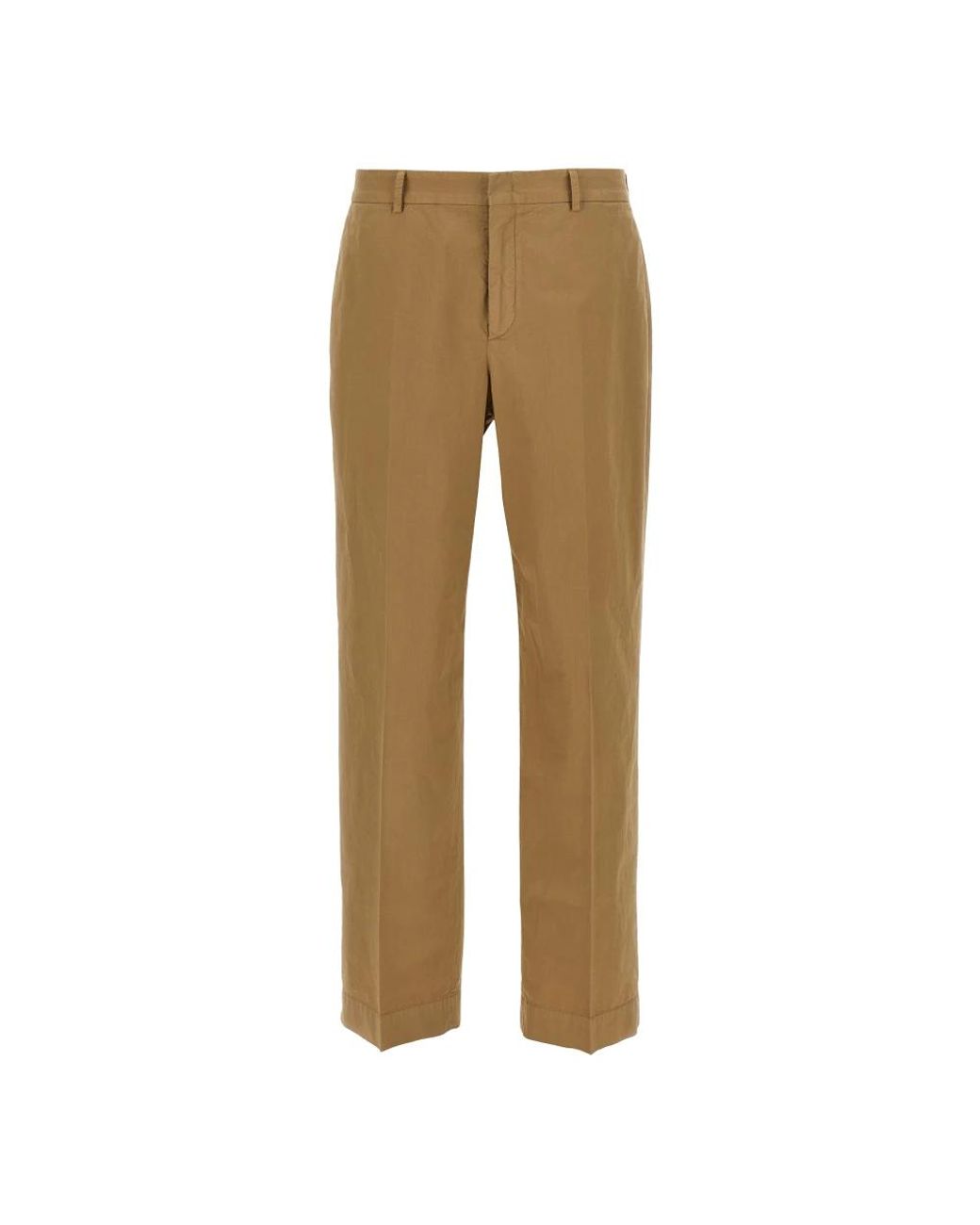 Cellar Door Natural Straight Trousers for men