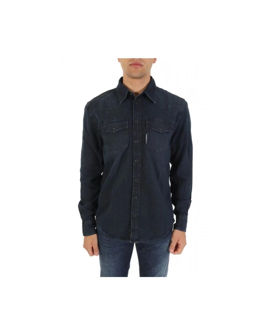 Karl Lagerfeld Blue Casual Shirts for men