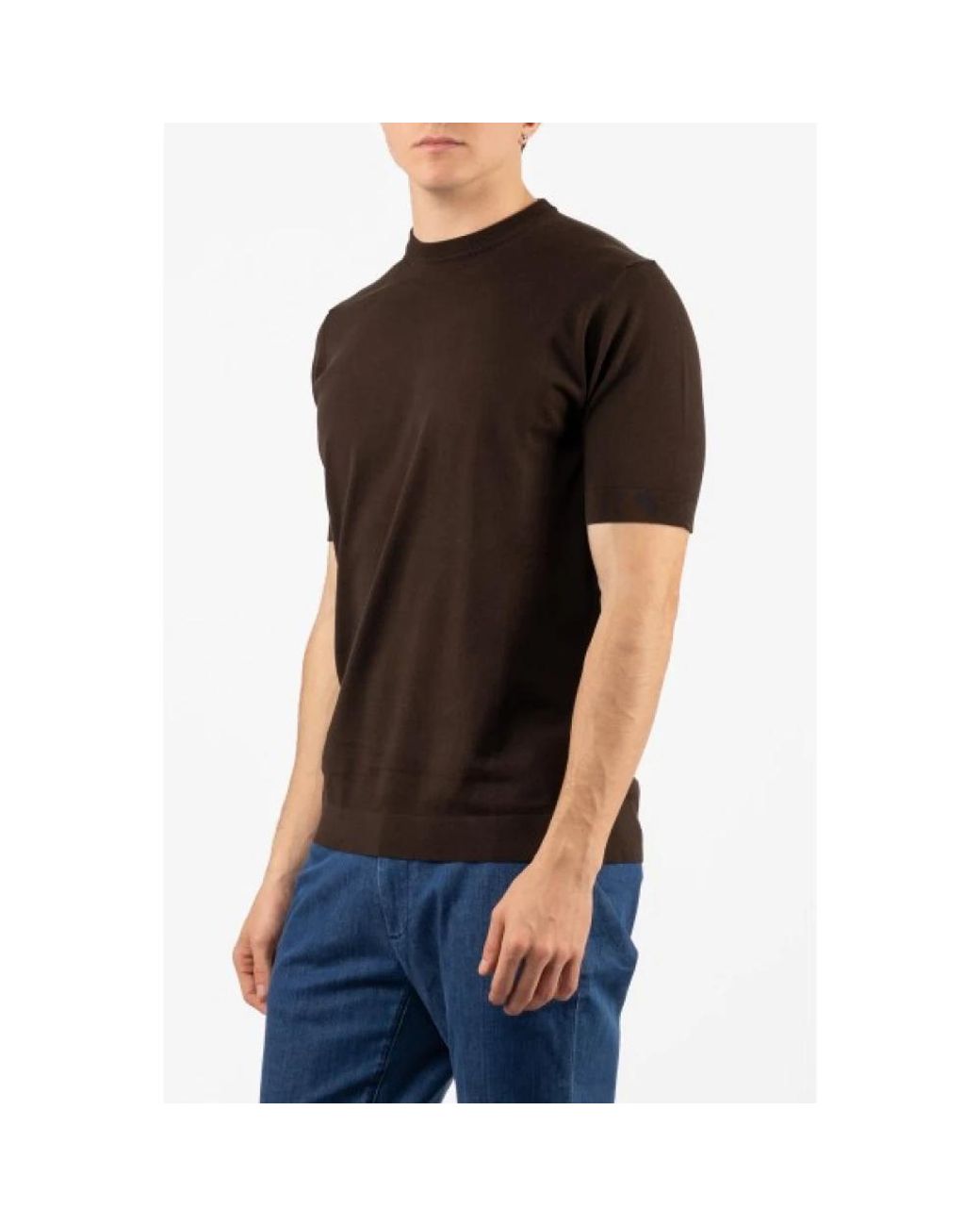 FILIPPO DE LAURENTIIS Black T-Shirts for men