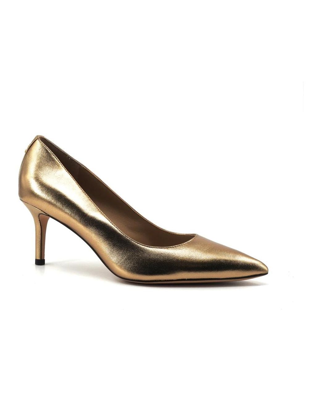 Ralph Lauren Metallic Pumps