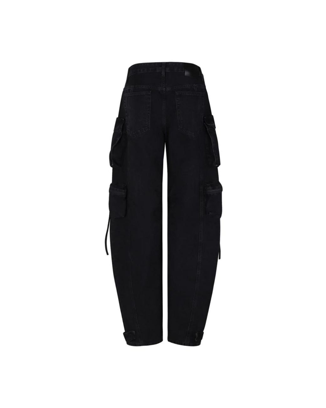 The Attico Blue Loose Fit Jeans