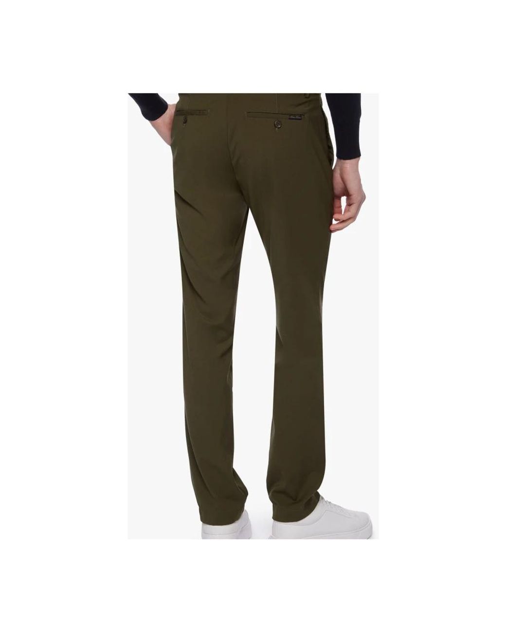 Brooks Brothers Green Straight Trousers for men