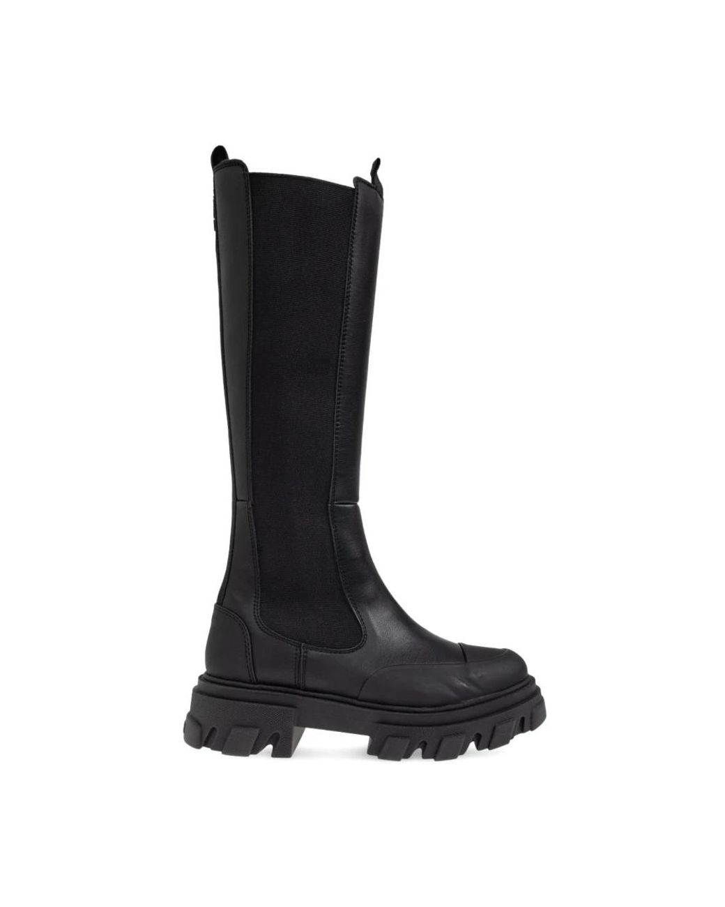 Ganni Black Chelsea Boots