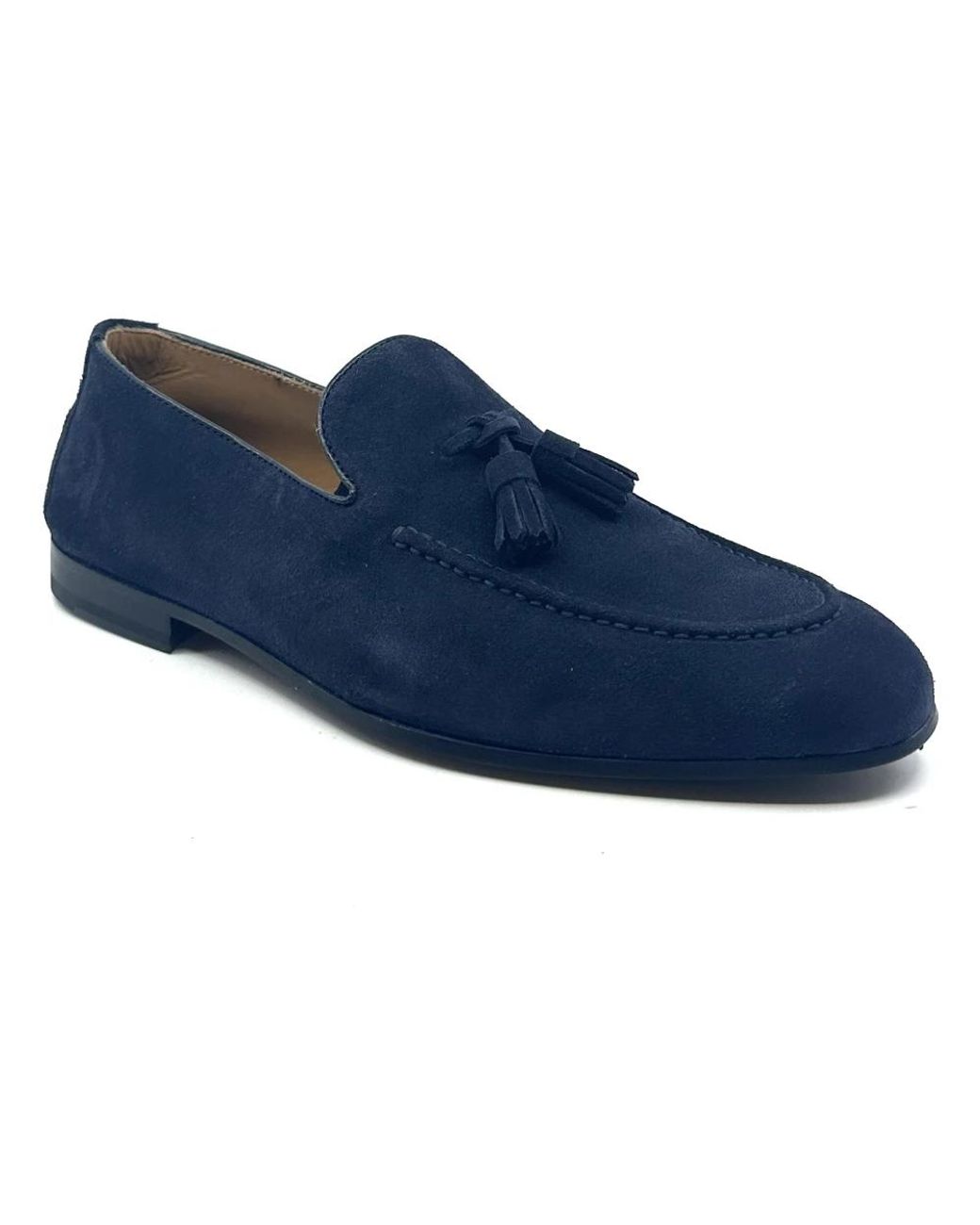 Triver Flight Blue Loafers for men