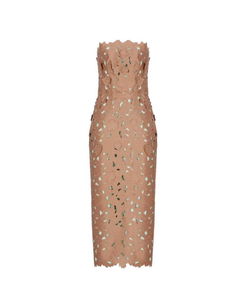 Costarellos Brown Midi Dresses