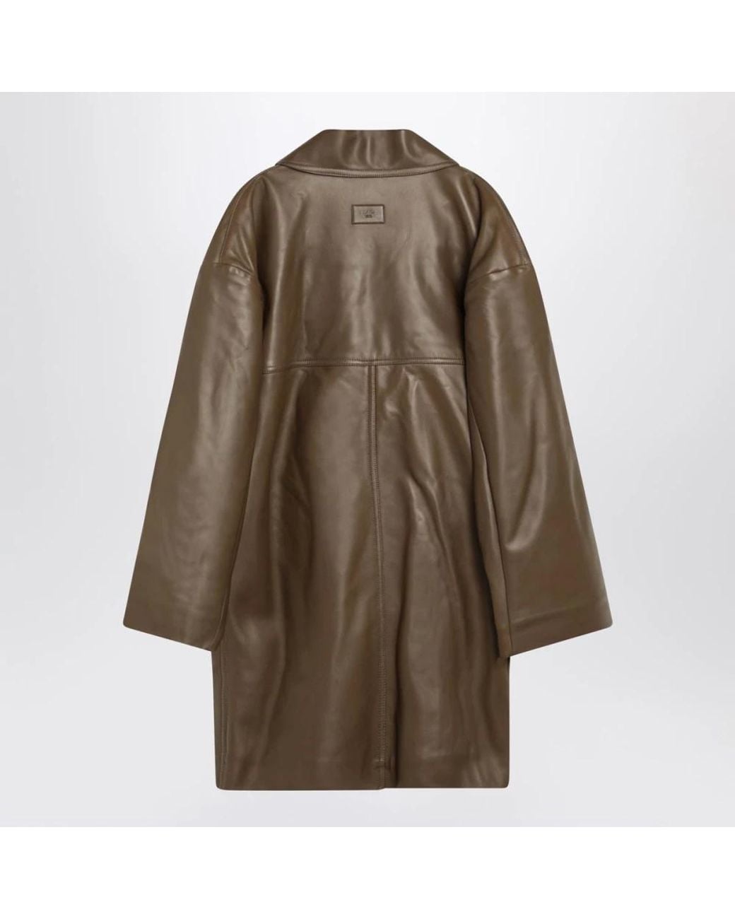 Fendi Brown Double-Breasted Coats for men