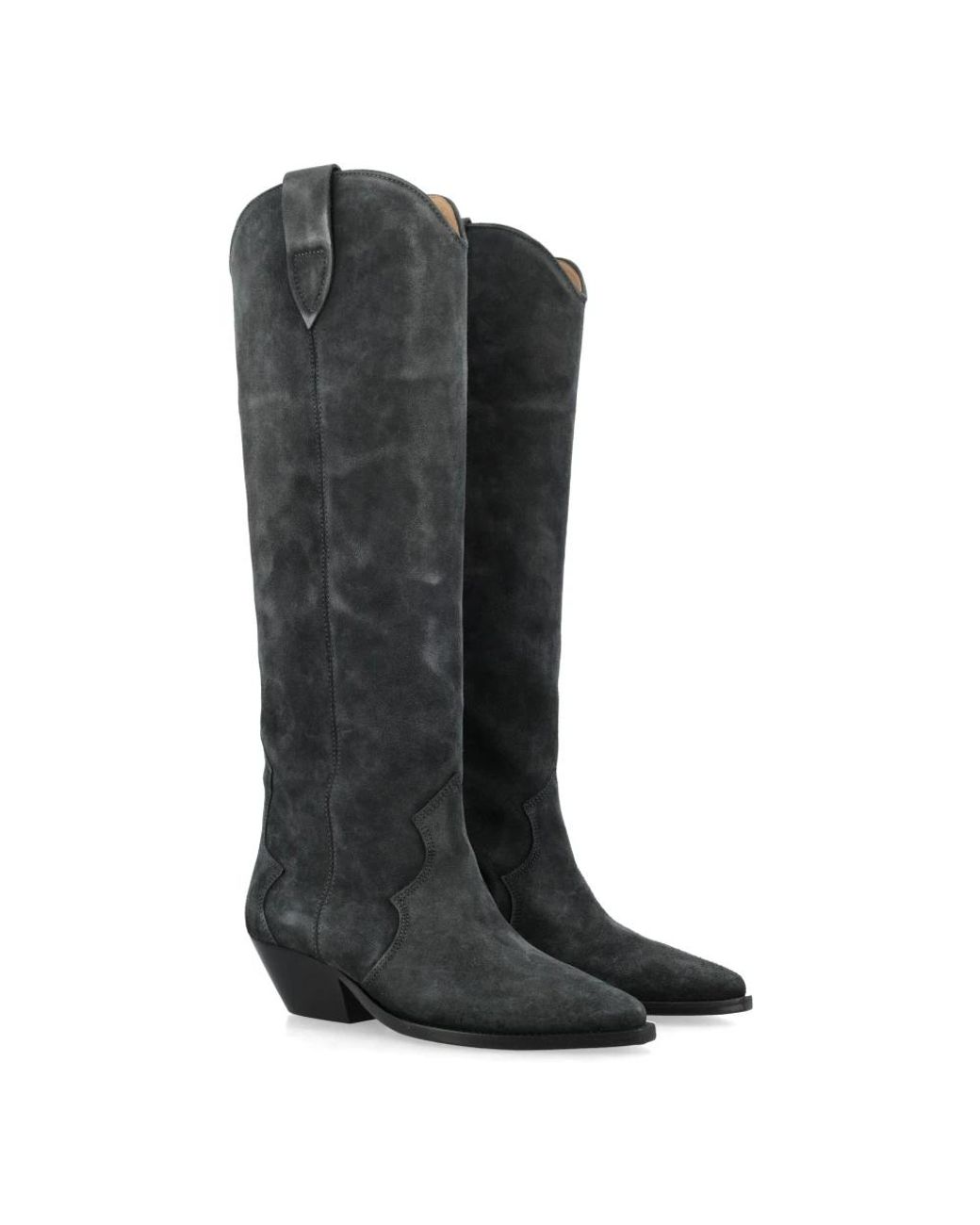Isabel Marant Black Denvee Suede Boots