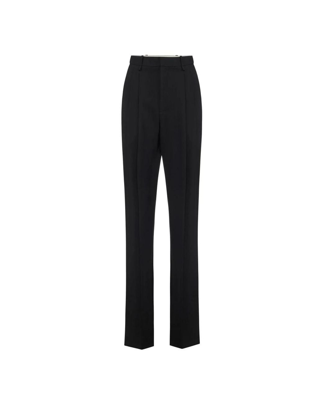 Elisabetta Franchi Black Wide Trousers