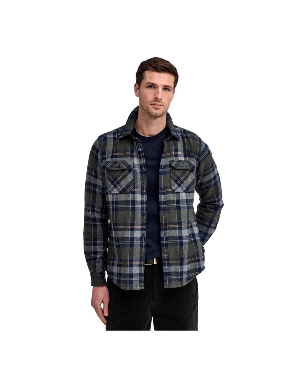 Barbour Blue Casual Shirts for men