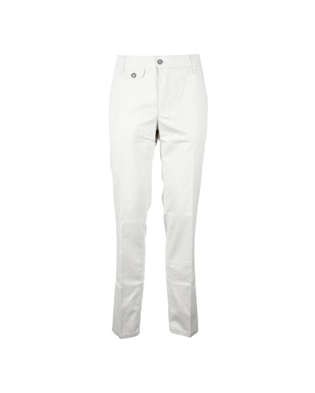 Club of Comfort White Chinos for men