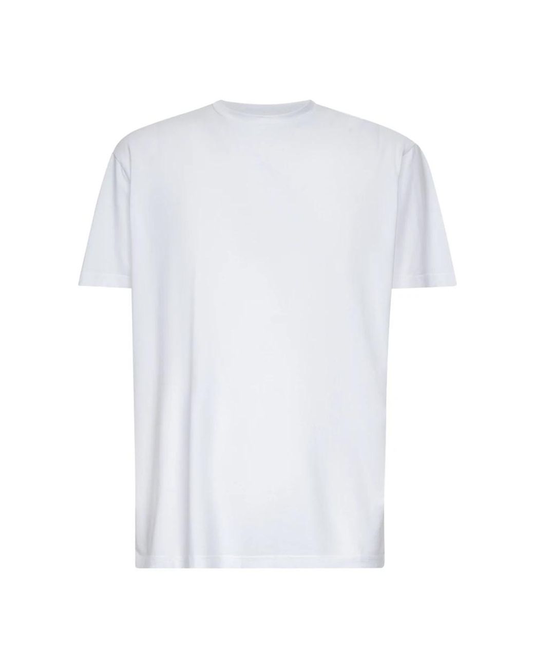 D4.0 T-Shirt in het White voor heren