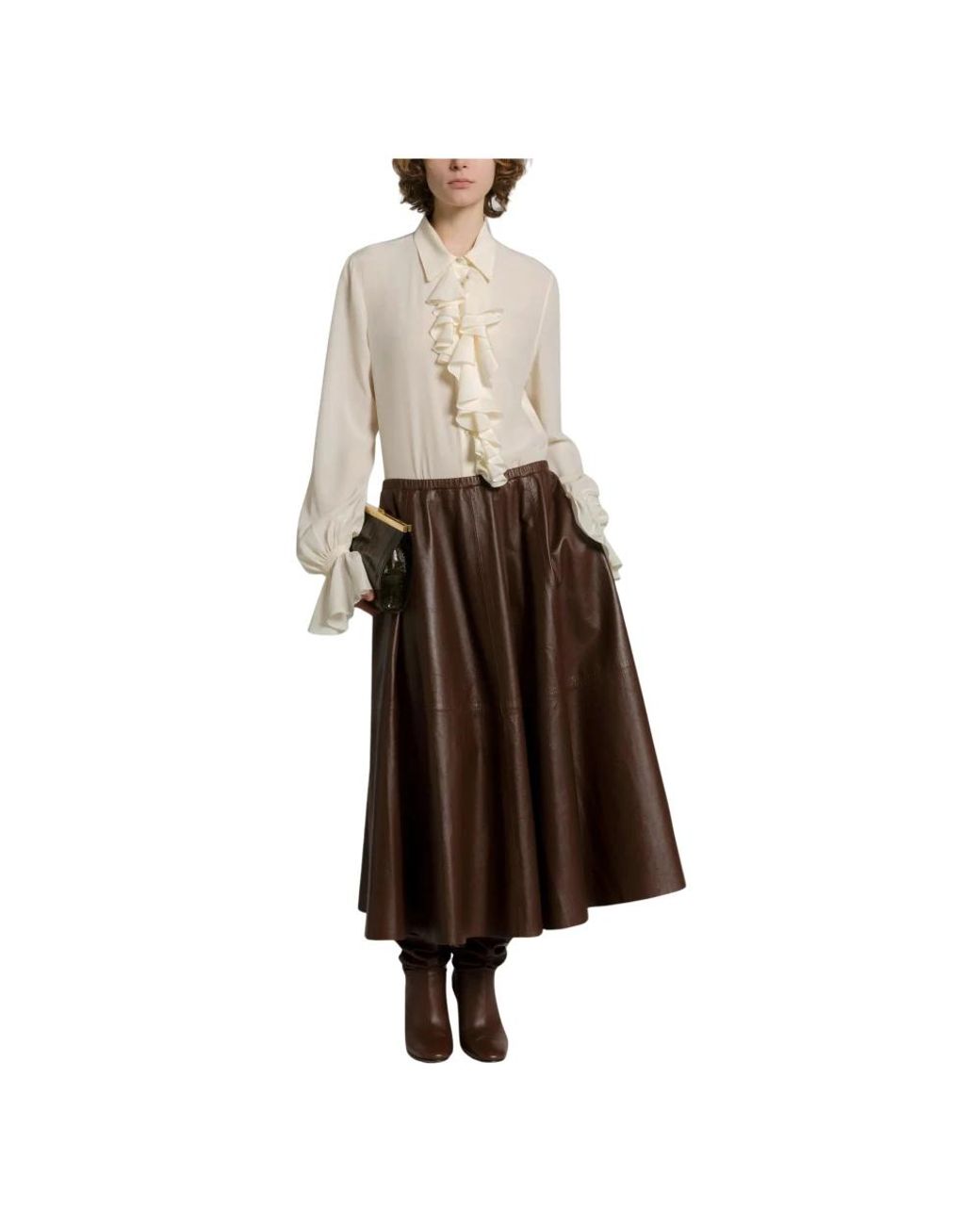 Blouses di Alberta Ferretti in Natural
