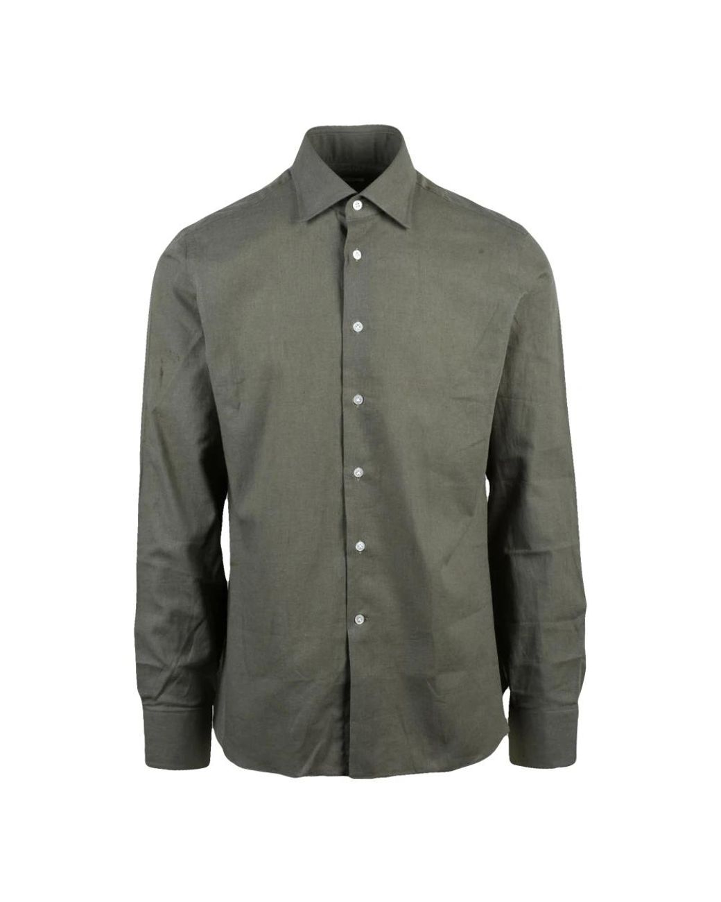 Borriello Green Casual Shirts for men
