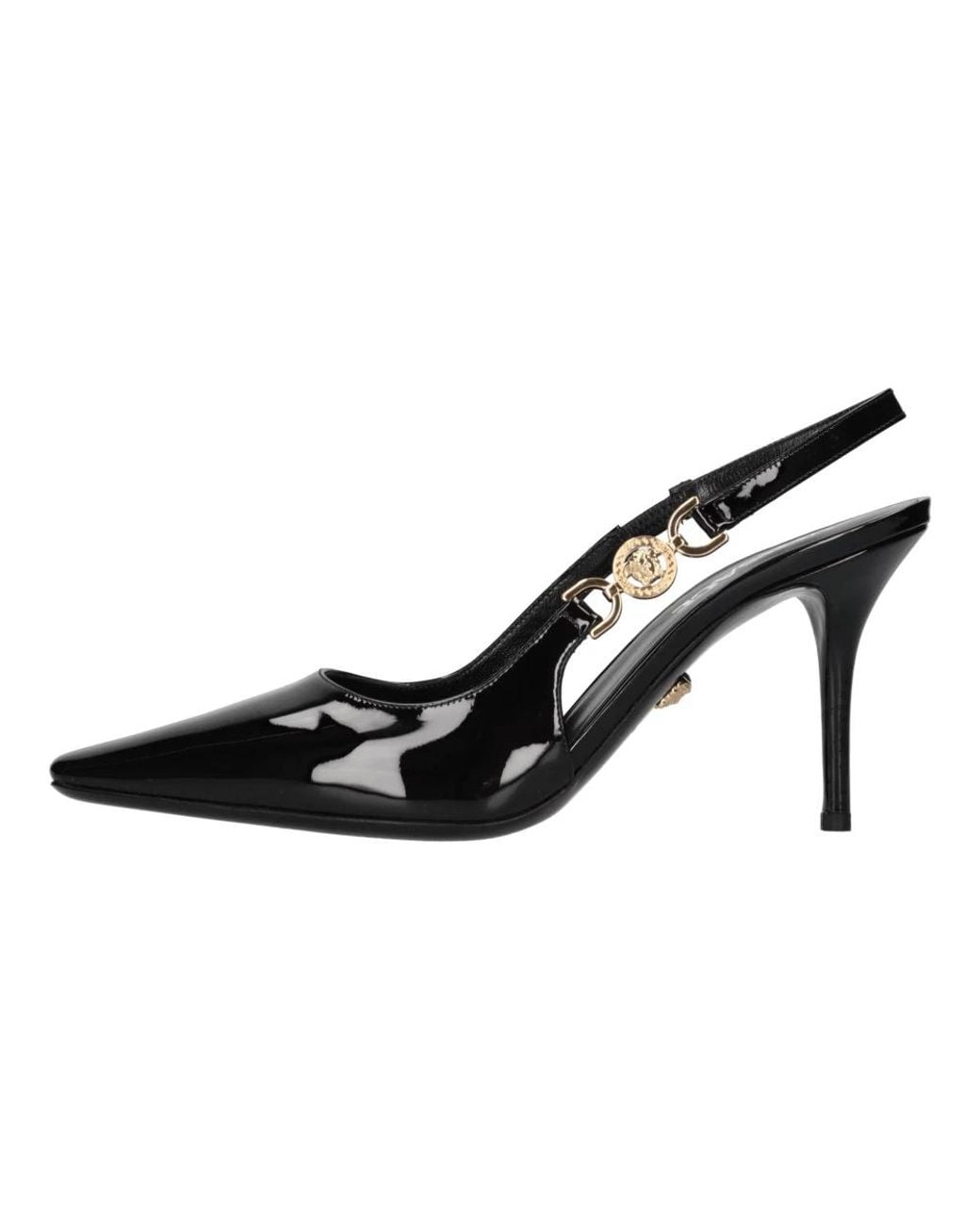 Versace Black With Heel