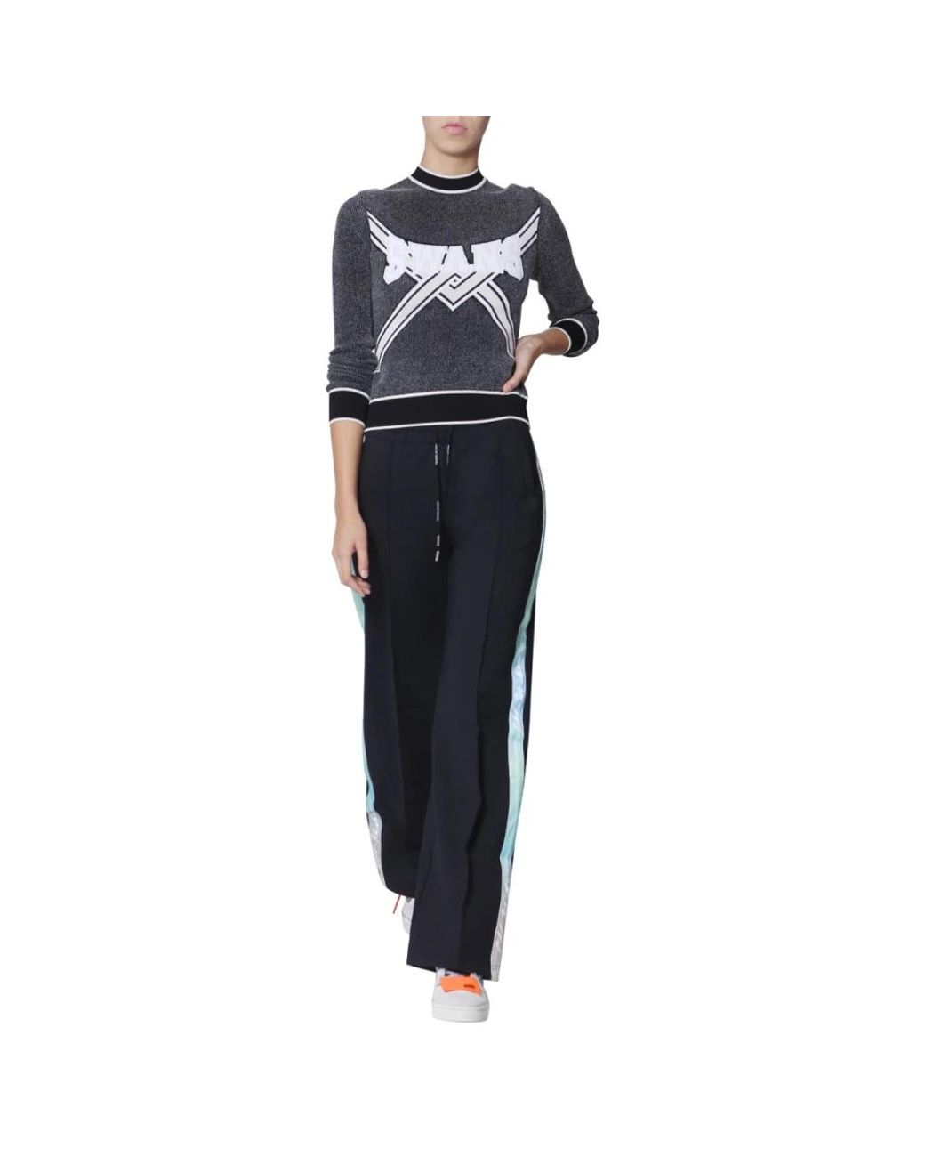 Off-White c/o Virgil Abloh Blue Turtlenecks
