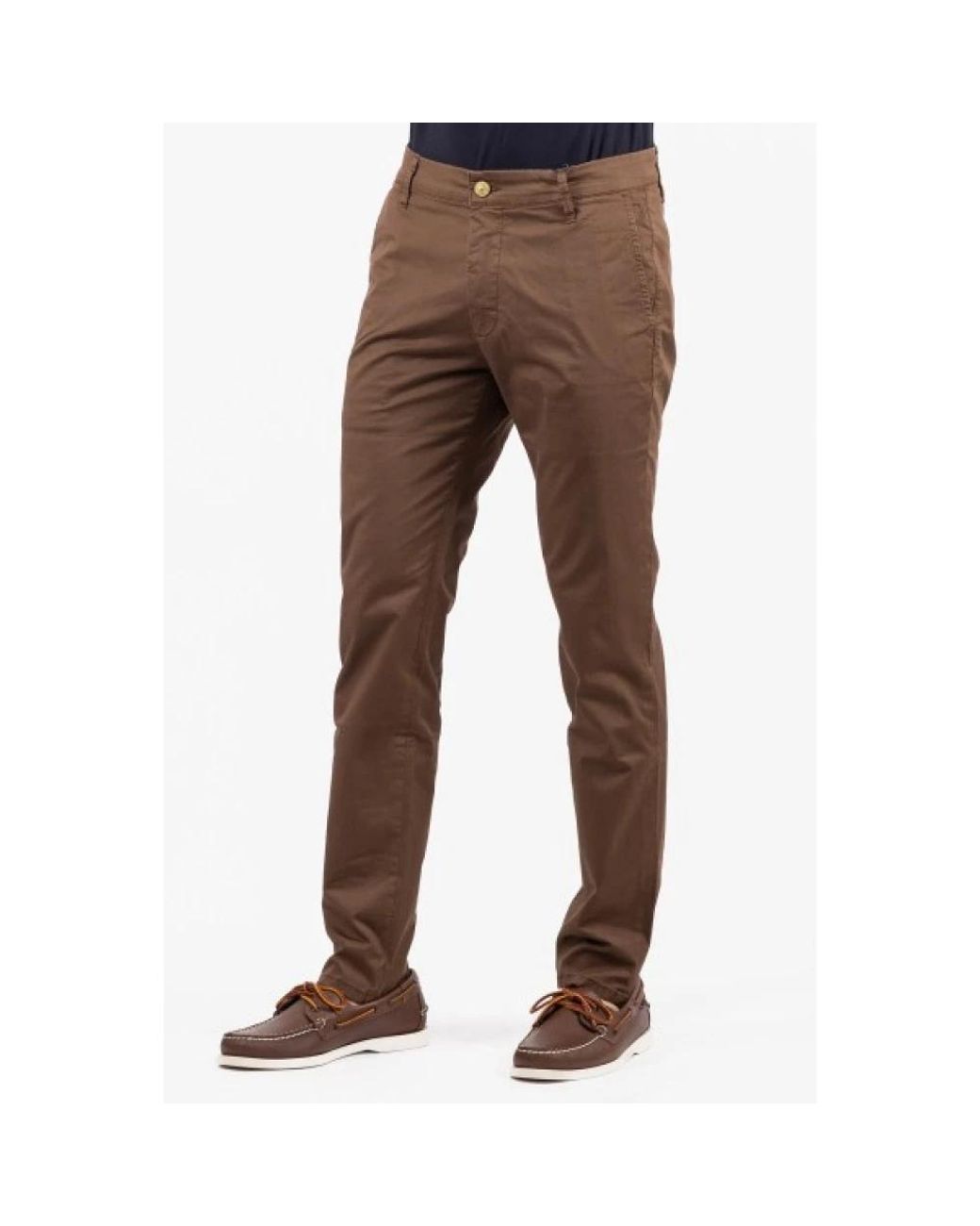 Jeckerson Brown Chinos for men