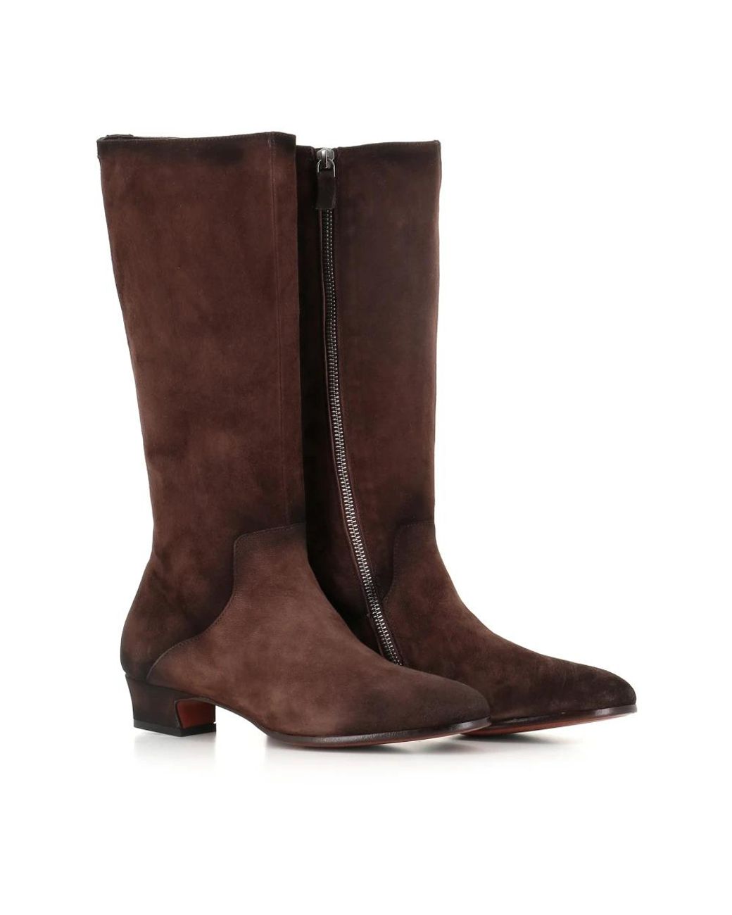 Alexander Hotto Brown High Boots