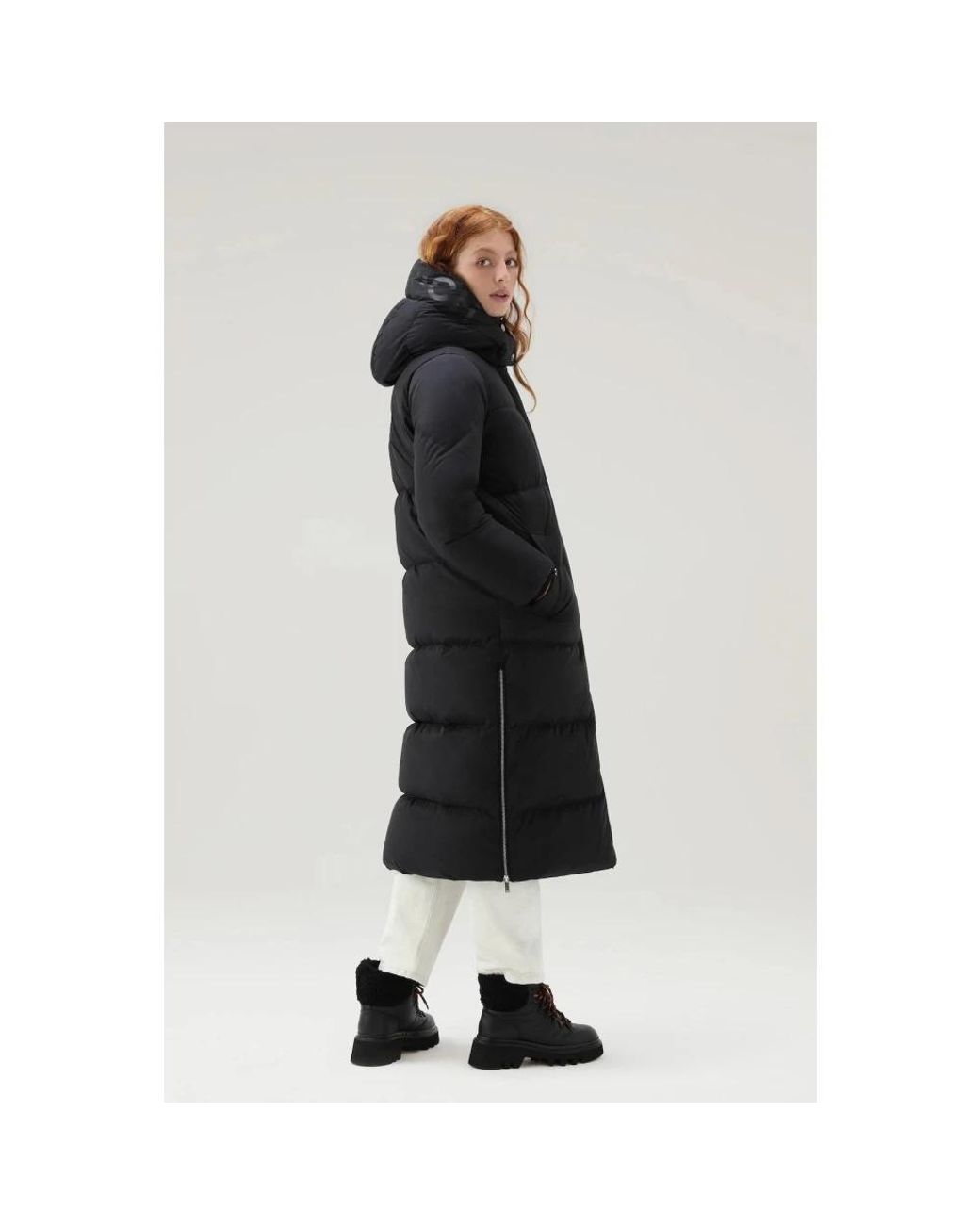Woolrich Black Down Coats