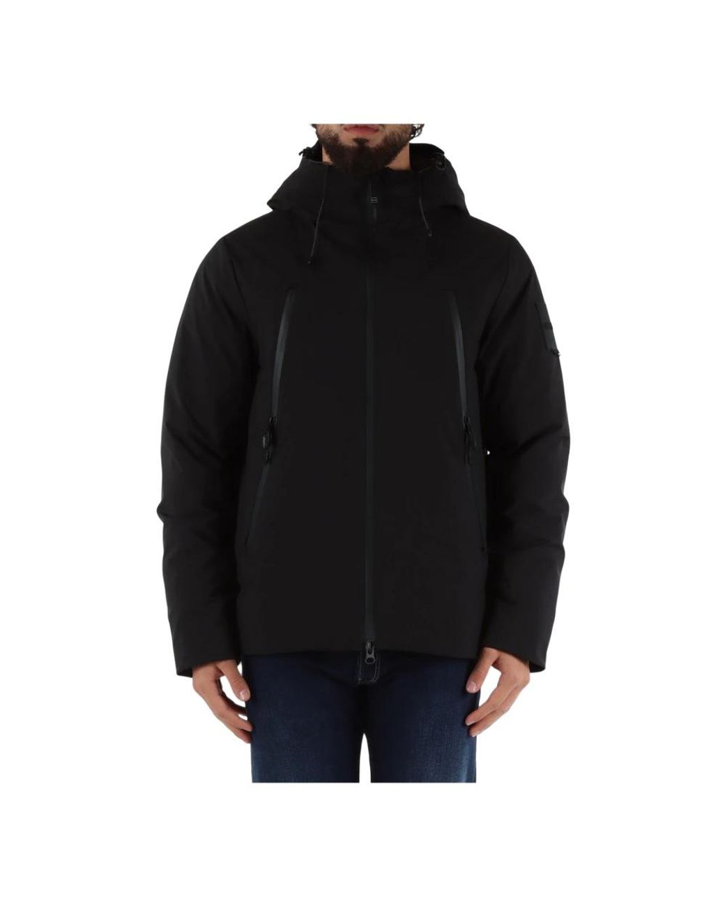 OUTHERE Winter Jassen in het Black voor heren