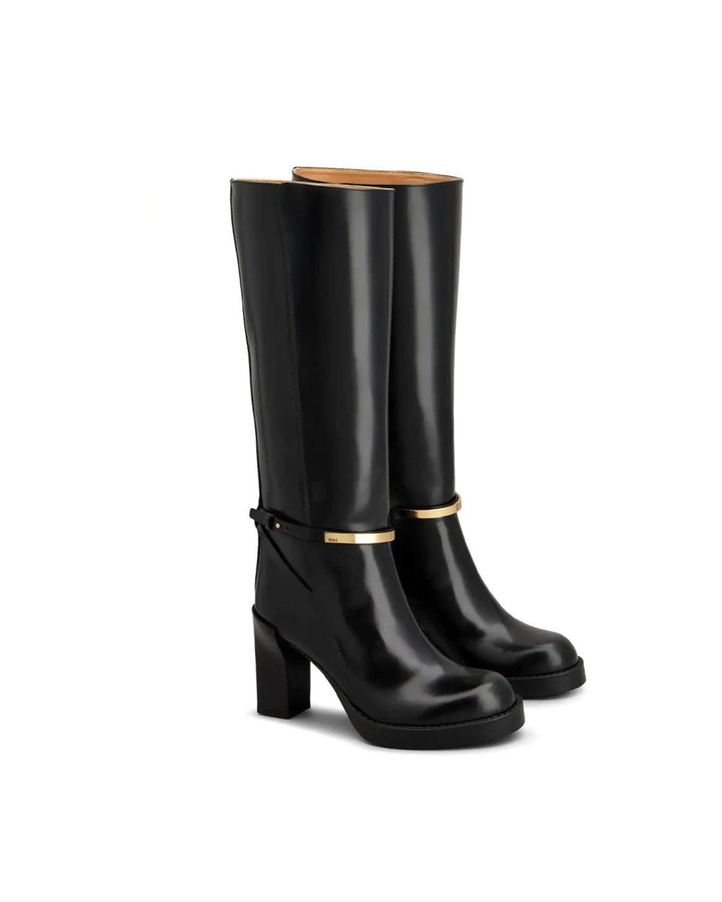 Tod's Black Heeled Boots