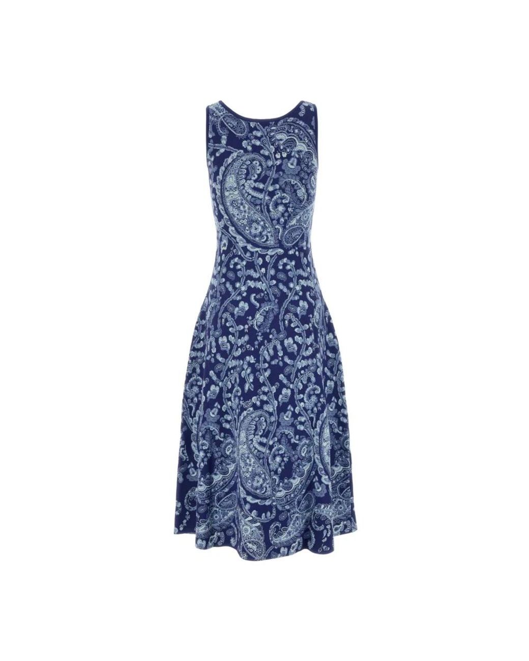 Etro Blue Midi Dresses