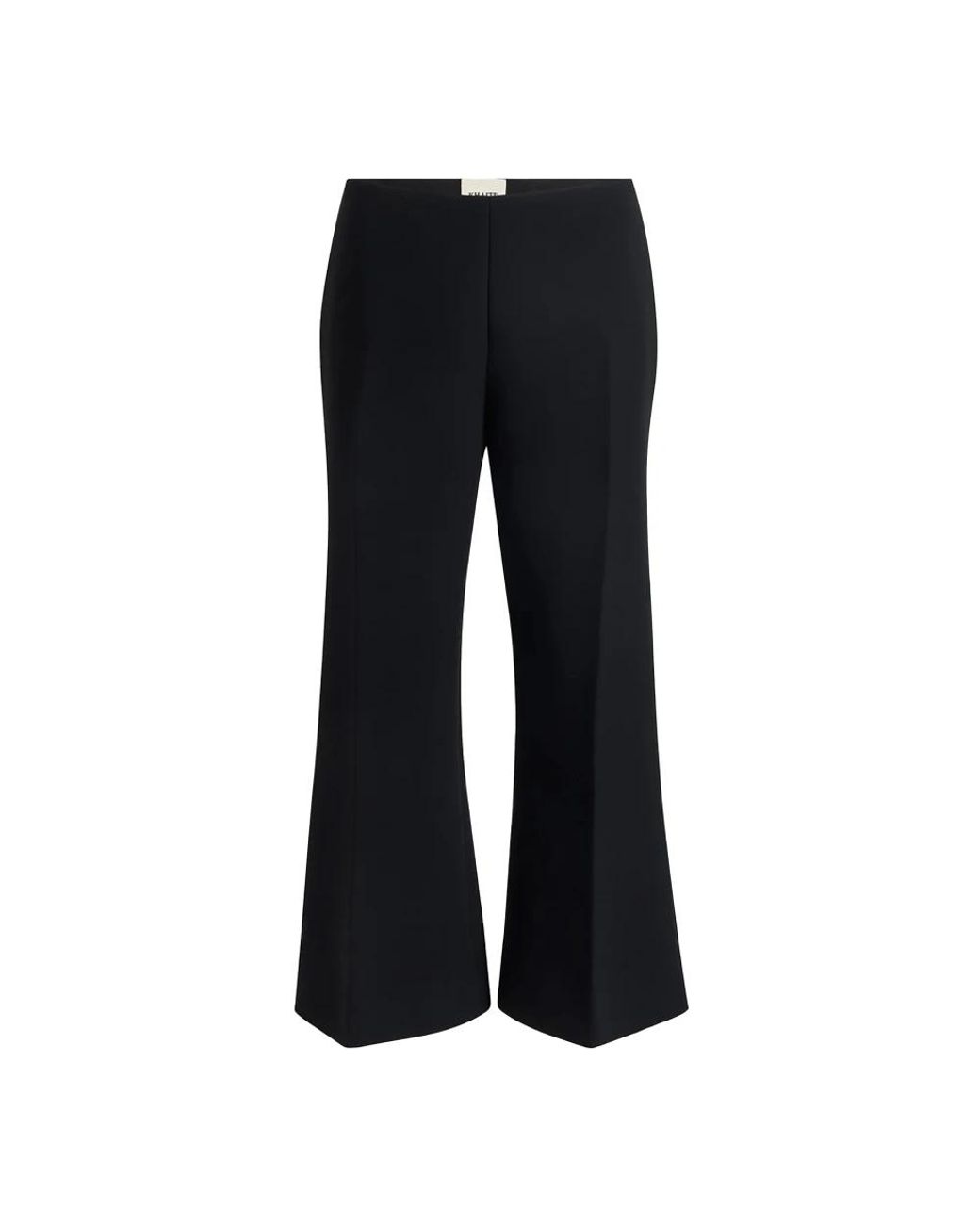Khaite Black Wide Trousers