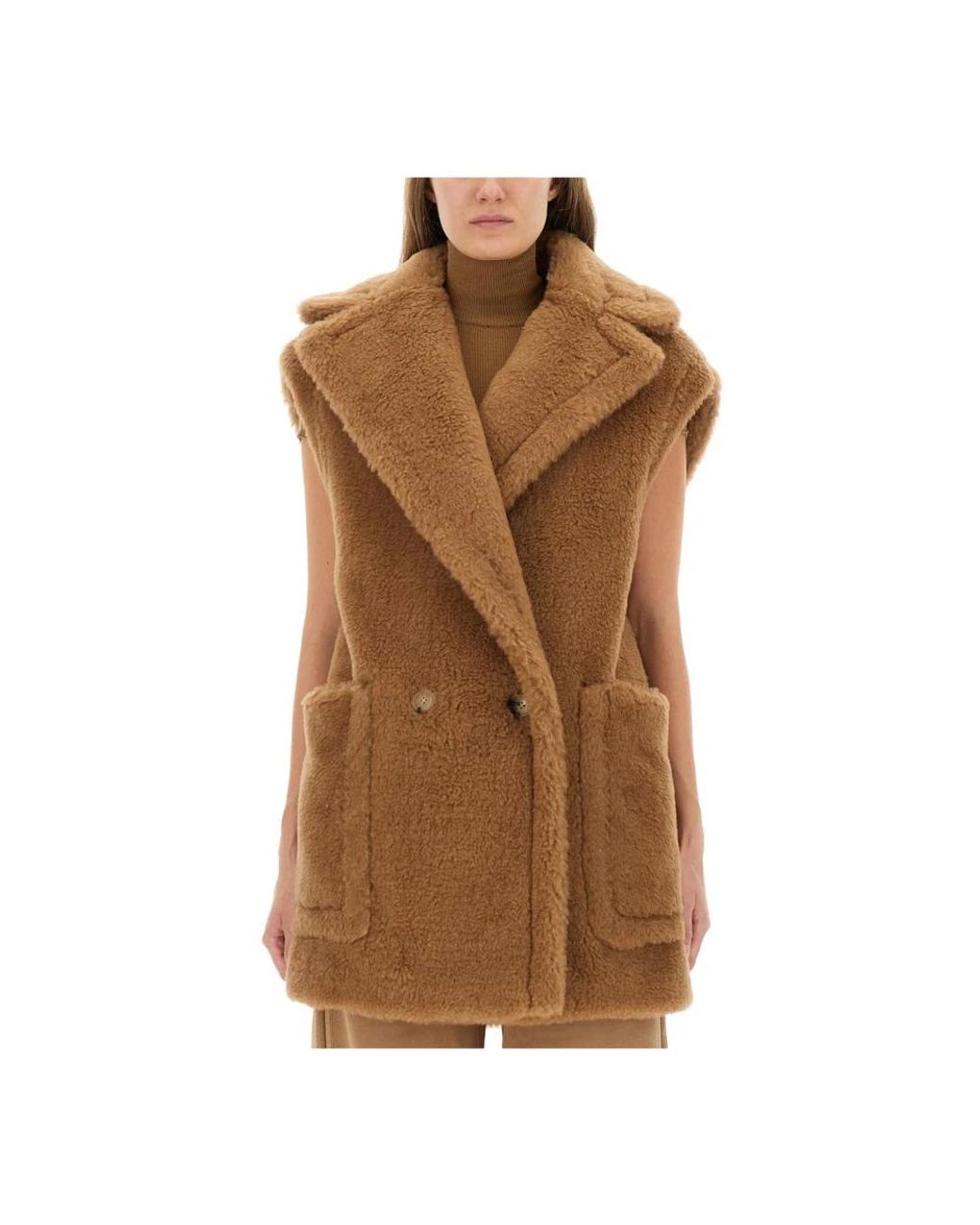 Max Mara Brown Vests