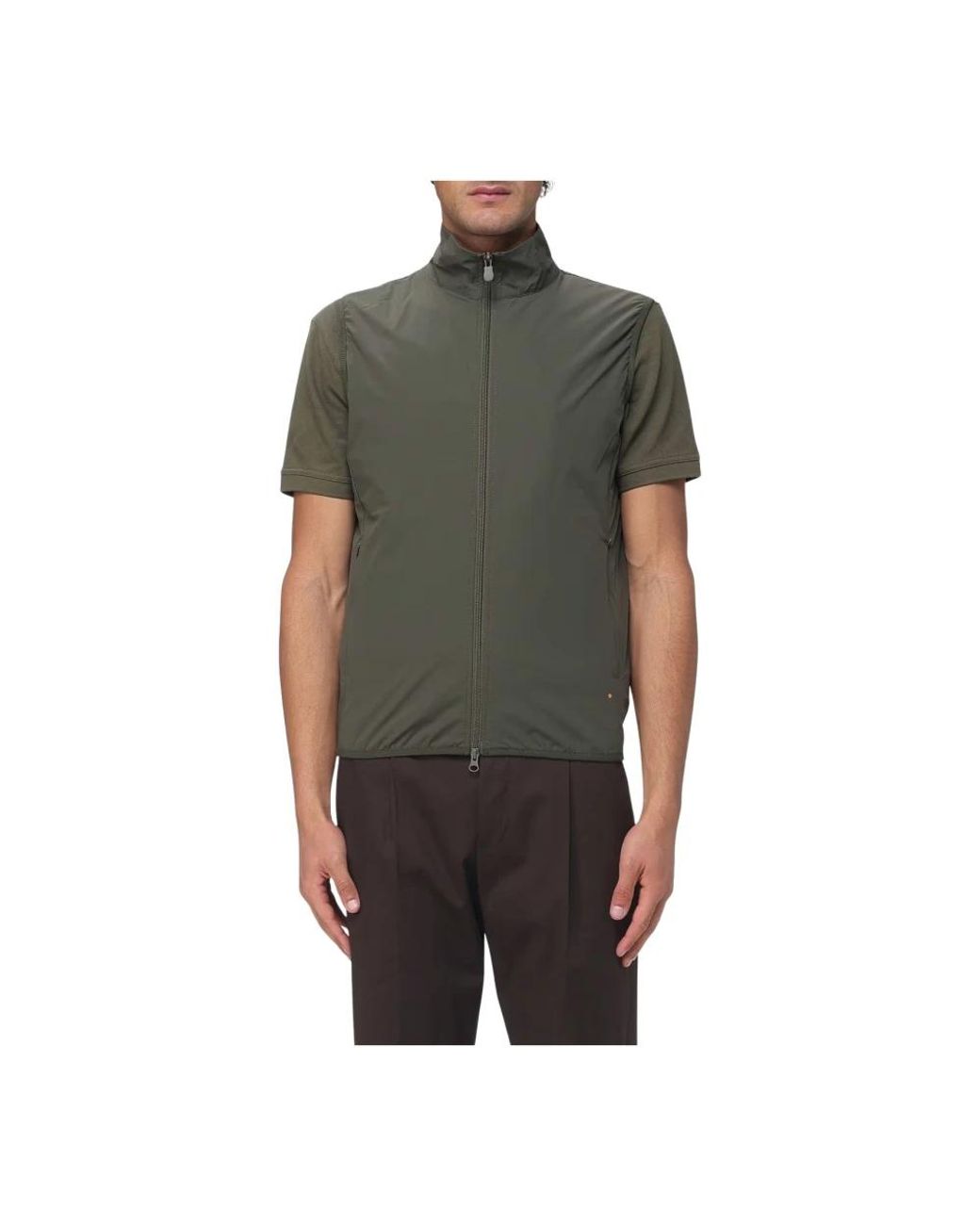 Save The Duck Green Vests for men