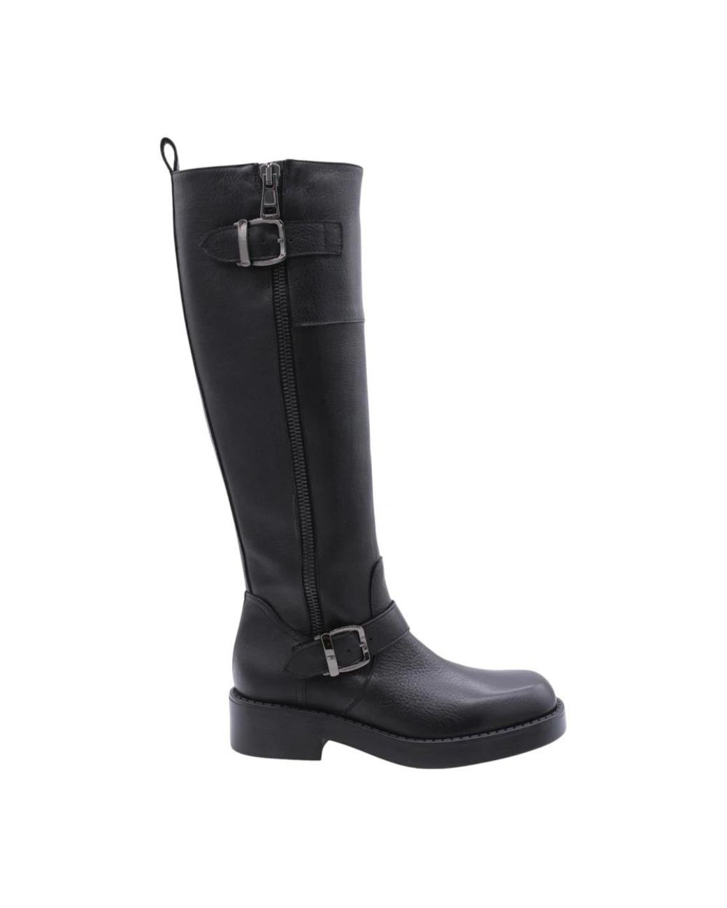Laura Bellariva Black High Boots