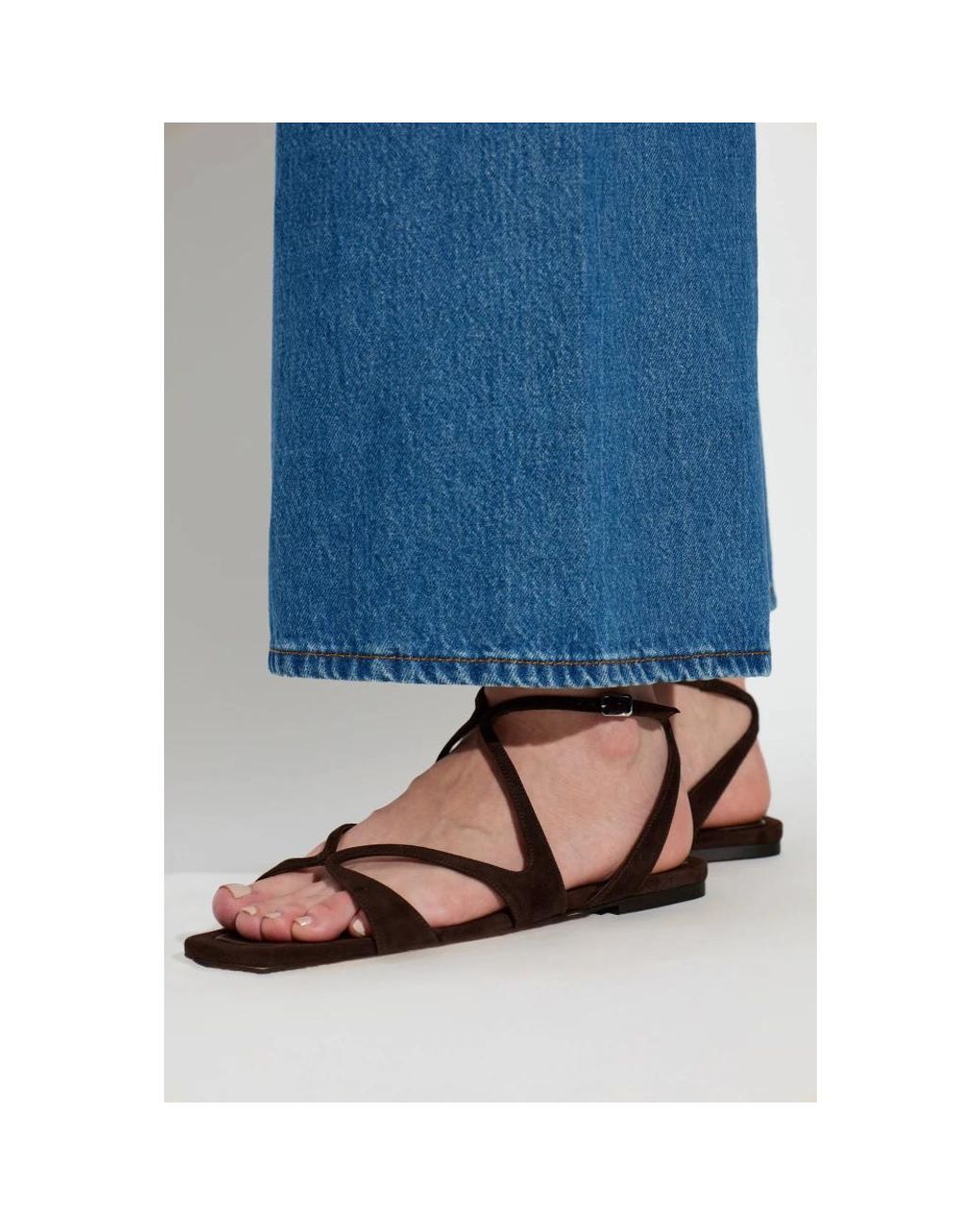 Jimmy Choo Black Ayla Flat