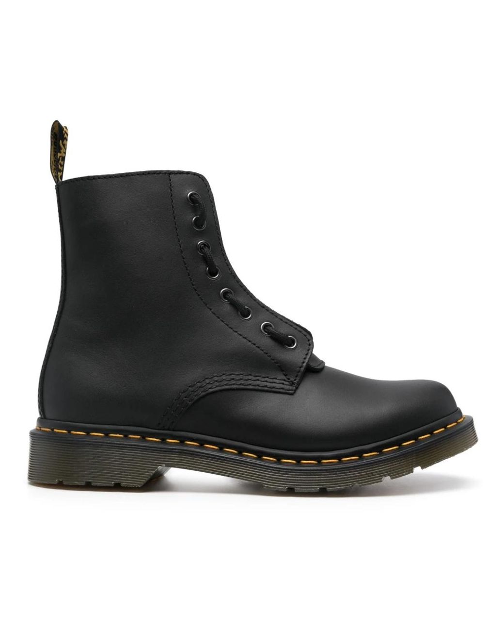 Dr. Martens Black Lace-Up Boots for men