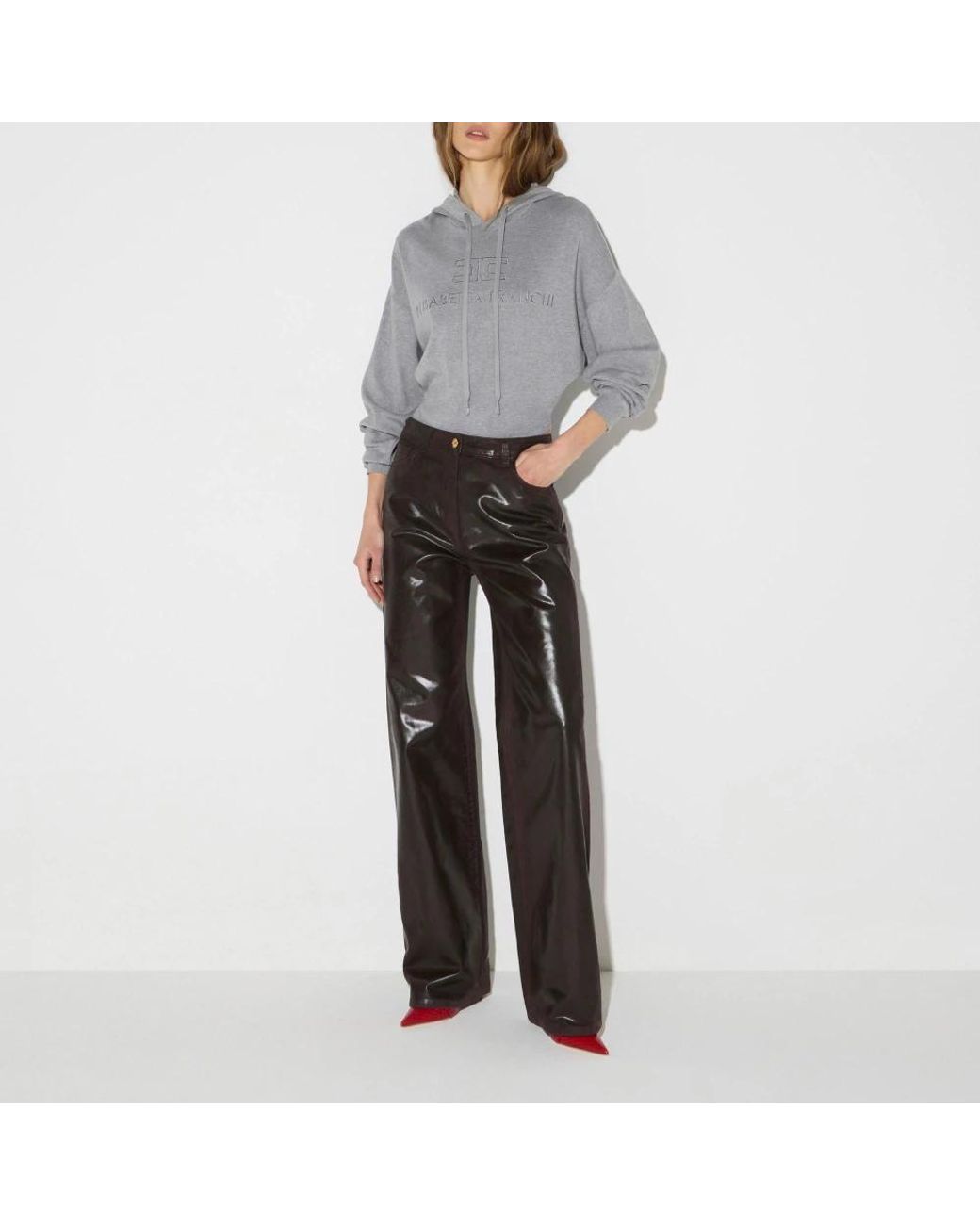 Elisabetta Franchi Gray Full-Body