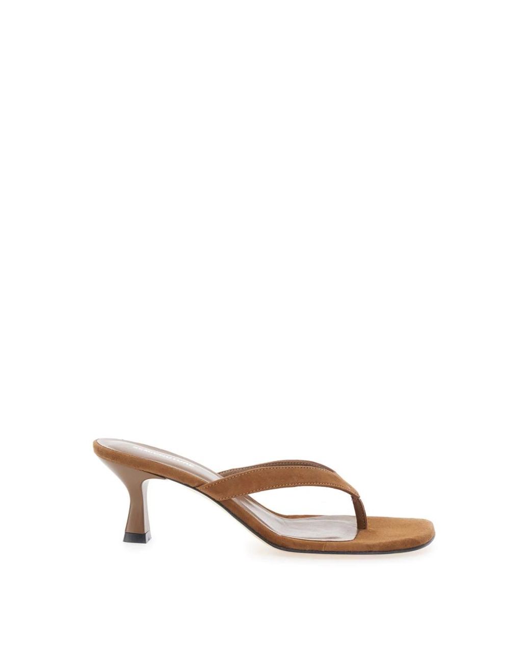Semicouture Brown Heeled Mules