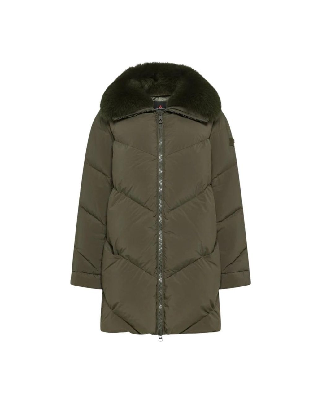 Peuterey Green Down Coats