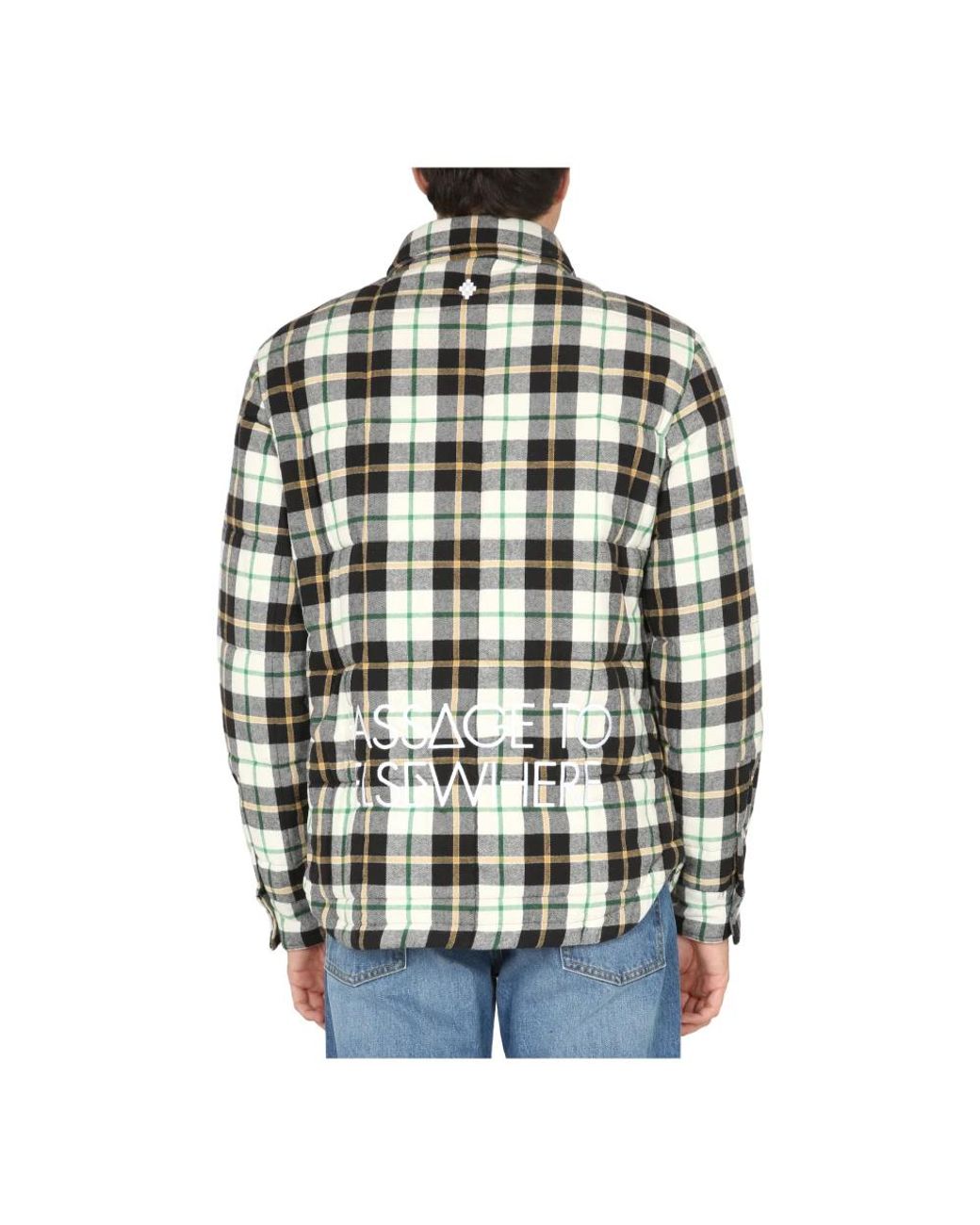 Marcelo Burlon Black Light Jackets for men