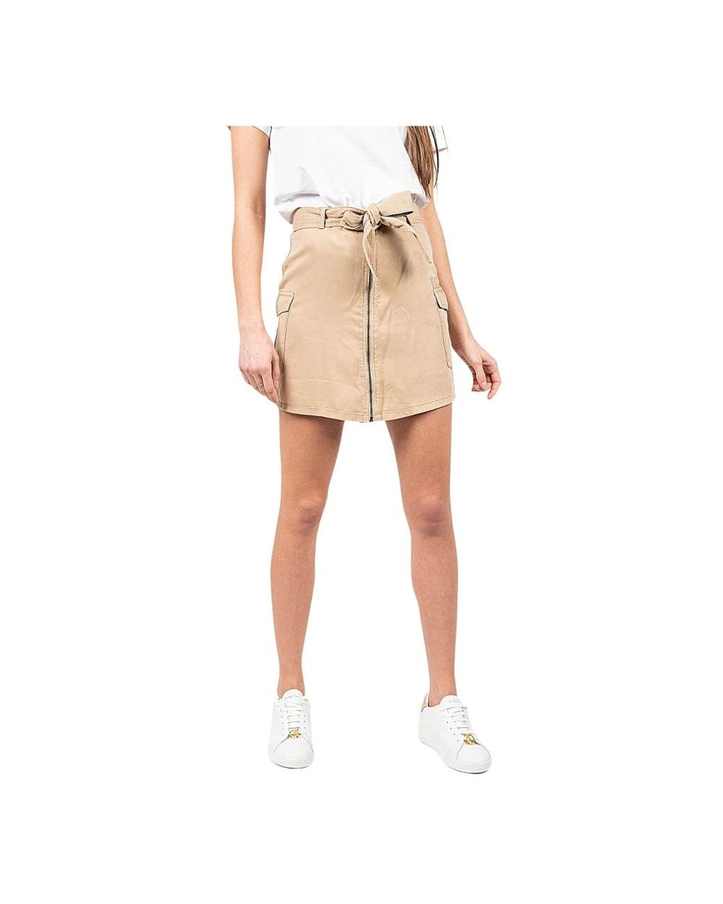 Pepe Jeans Floren Rok in het Natural