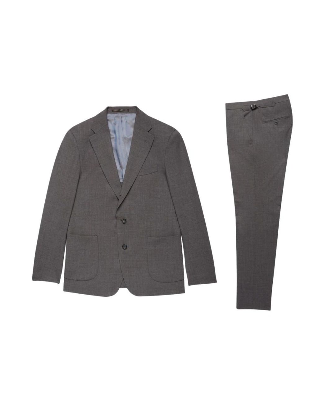 Brooks Brothers Gray Single Breasted Suits for men