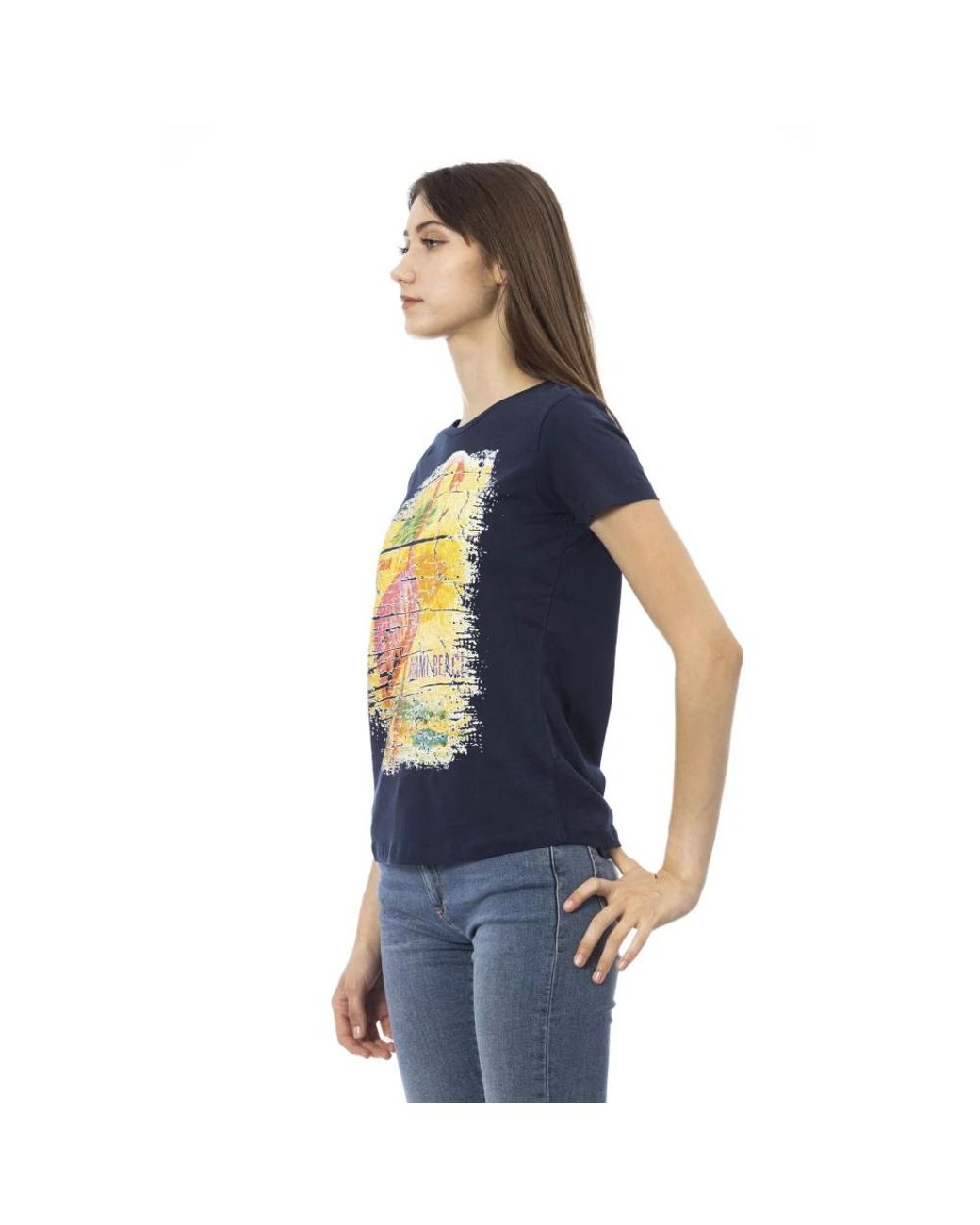Trussardi Blue T-Shirts