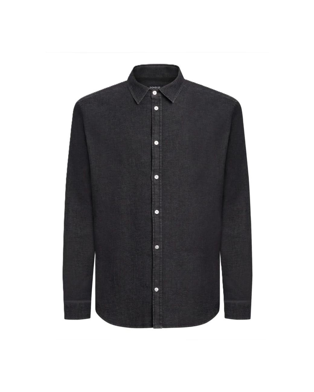 Dondup Blue Denim Shirts for men