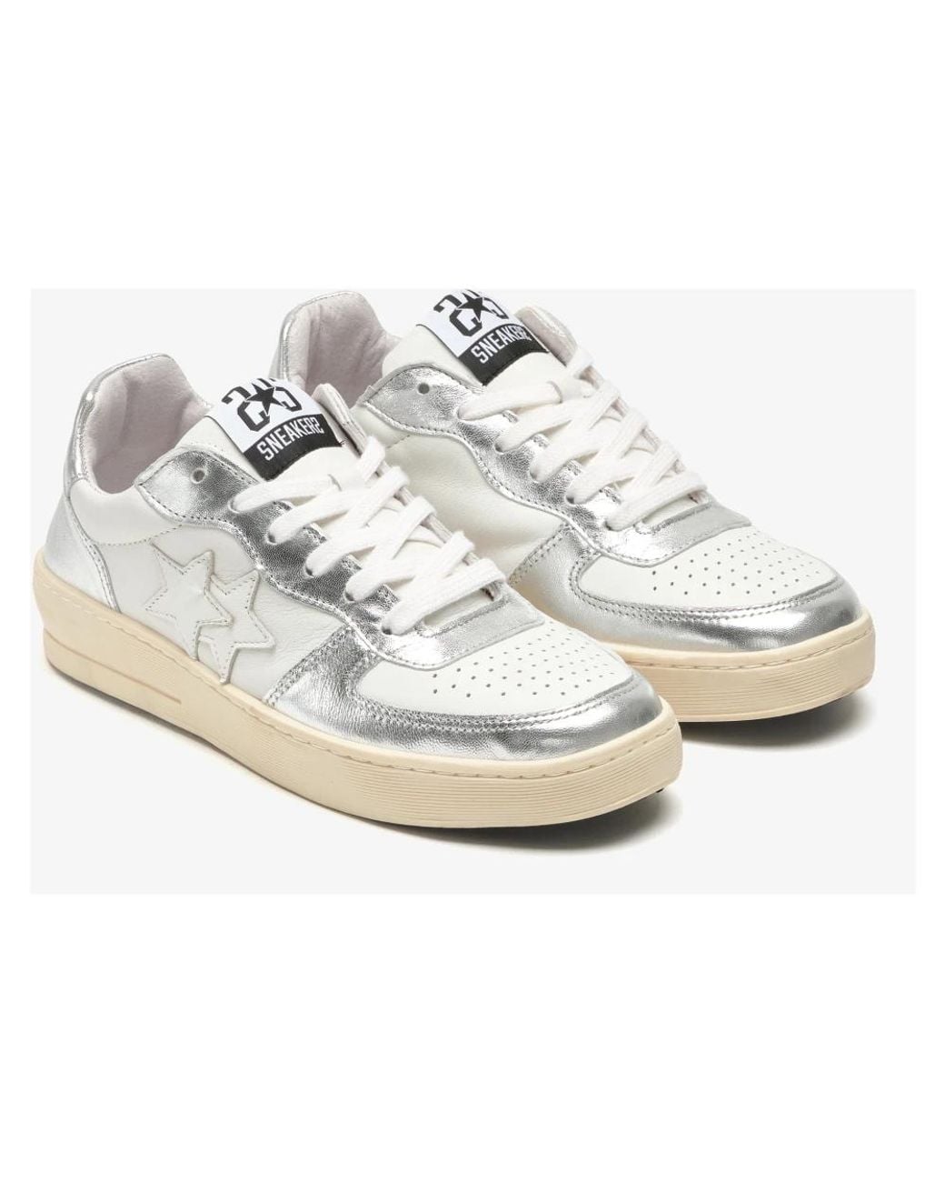 2 Star White Sneakers