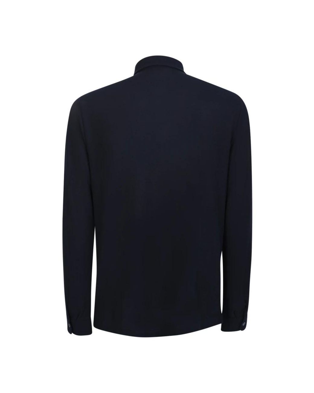 Zanone Blue Polo Shirts for men