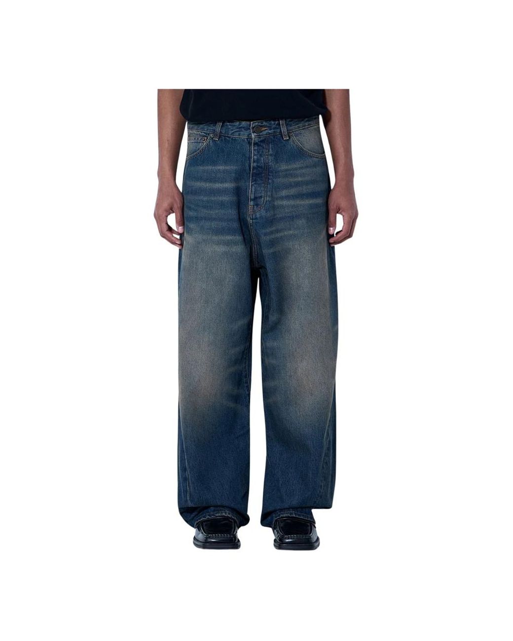 Vetements Blue Loose-Fit Jeans for men