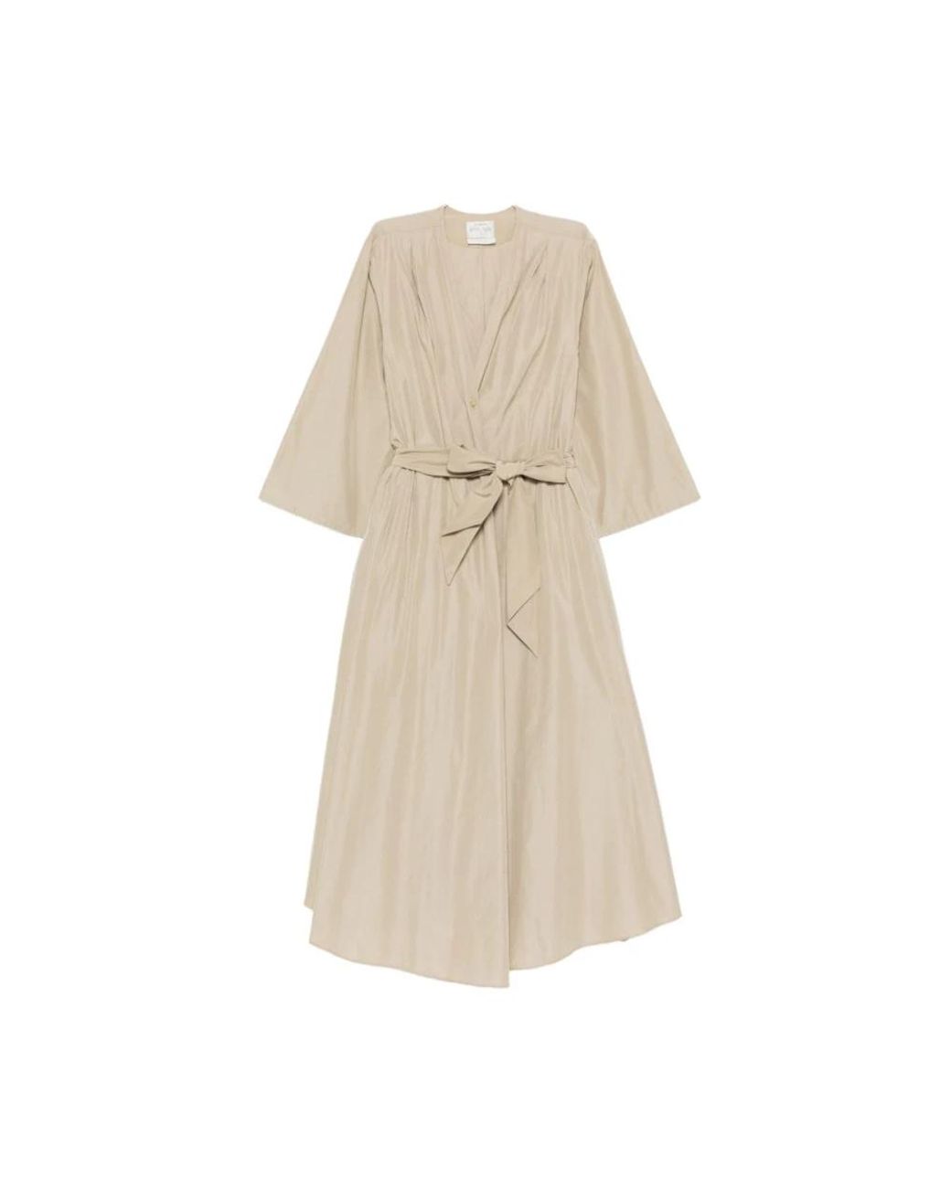 Forte_forte Kleedjes ,My Dress in het Natural