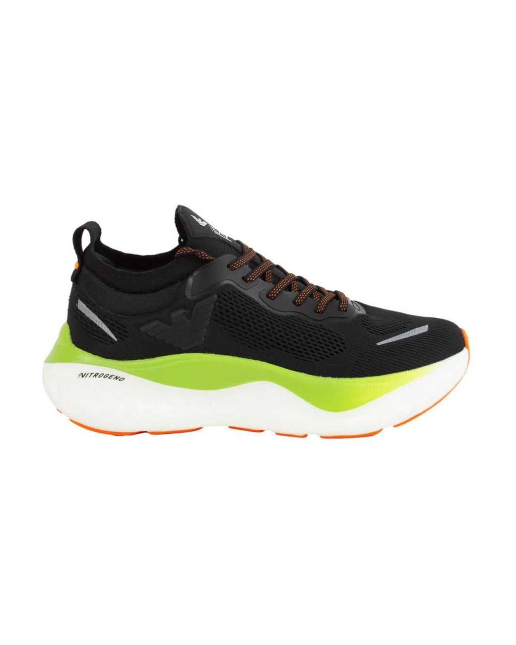 EA7 Black Sneakers for men
