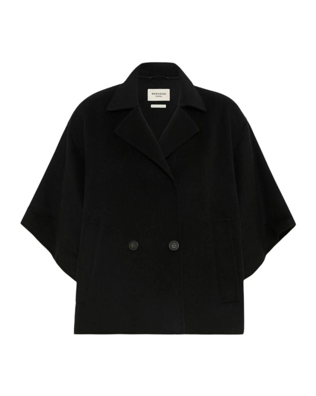 Max Mara Black Ponchos